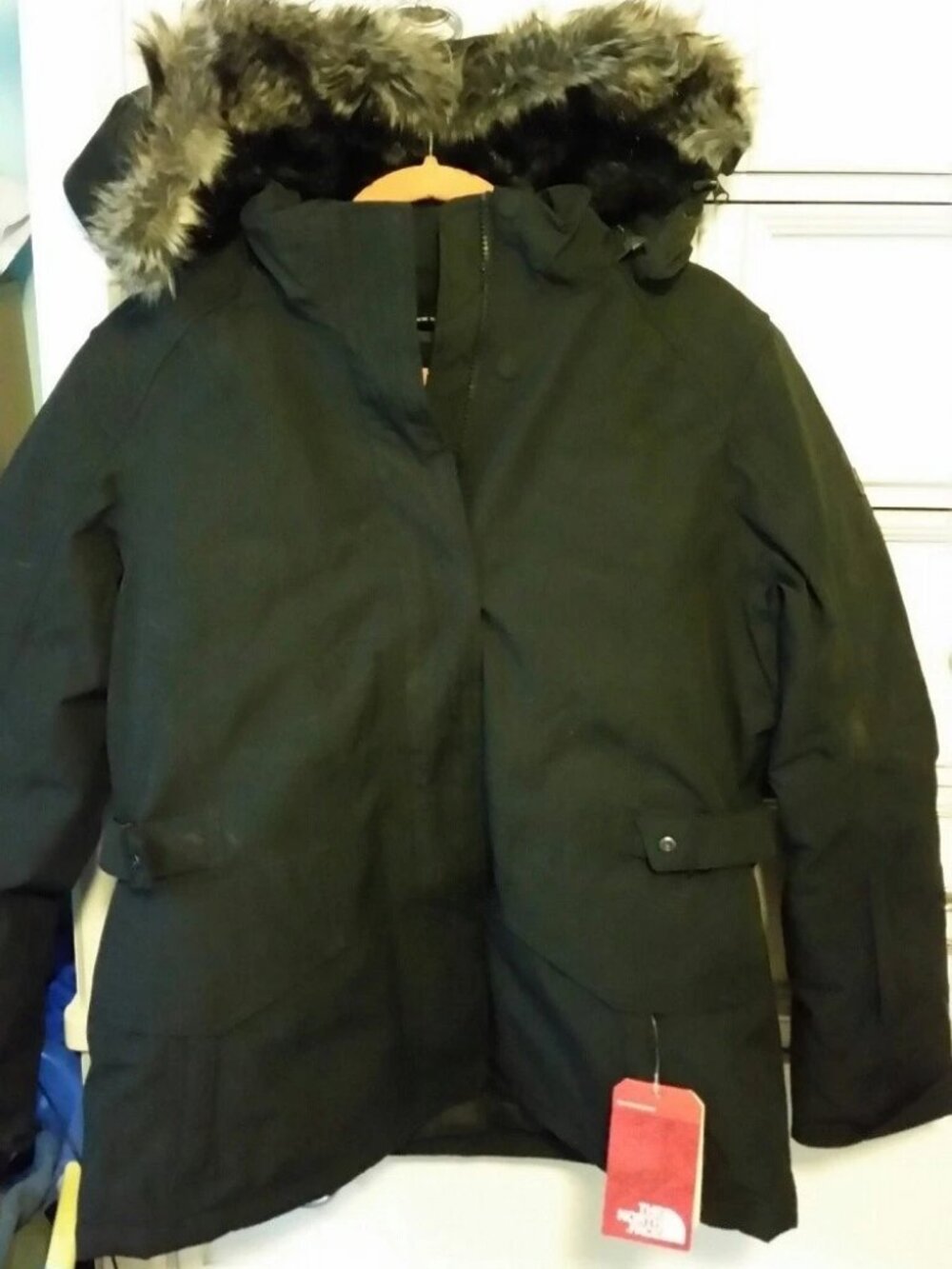North Face Women's Tremaya Crop Jacket, Black, Size XL- New with Tags